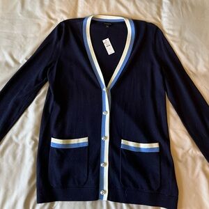 Talbots cardigan with pearl buttons. Never worn